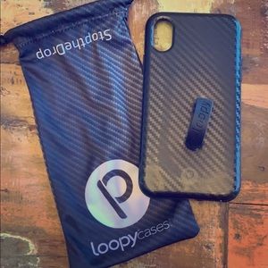 iPhone X/XS Loopy case- LEFT HANDED